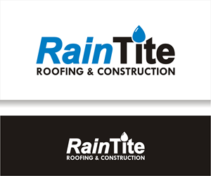 Design de Logo par f i l d a pour RainTite Roofing & Construction | Design : #35412472