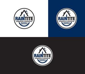Diseño de Logo por oxxi para RainTite Roofing & Construction | Diseño: #35389627