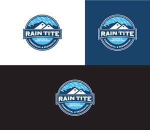 Diseño de Logo por oxxi para RainTite Roofing & Construction | Diseño: #35389628