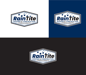 Diseño de Logo por oxxi para RainTite Roofing & Construction | Diseño: #35389629