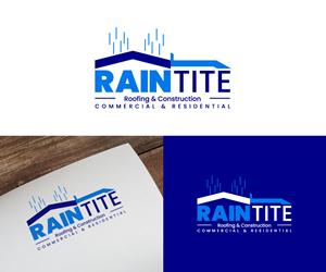 Diseño de Logo por Ansh Design para RainTite Roofing & Construction | Diseño: #35387914