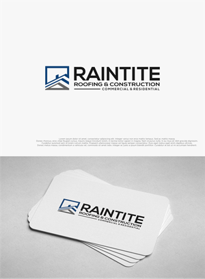 Design de Logo par shiroRo pour RainTite Roofing & Construction | Design : #35409558