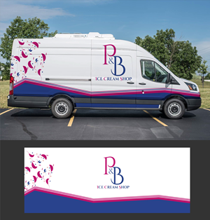 Car Wrap Design by Tridipta  Graphix Hub for P & B Ice Cream Shop | Design: #35397164