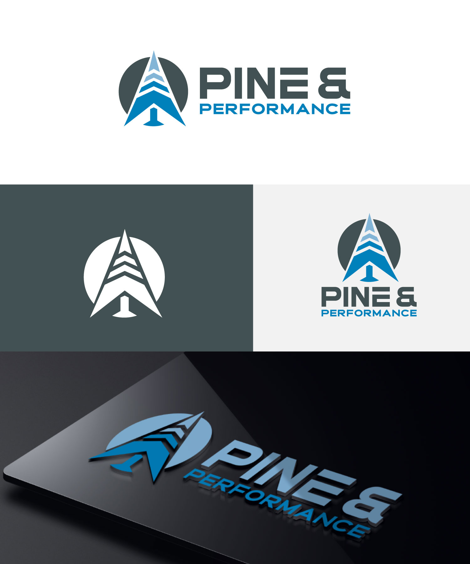 Logo Design by Farhad Kreative for Performance & Pine | Design #35394755