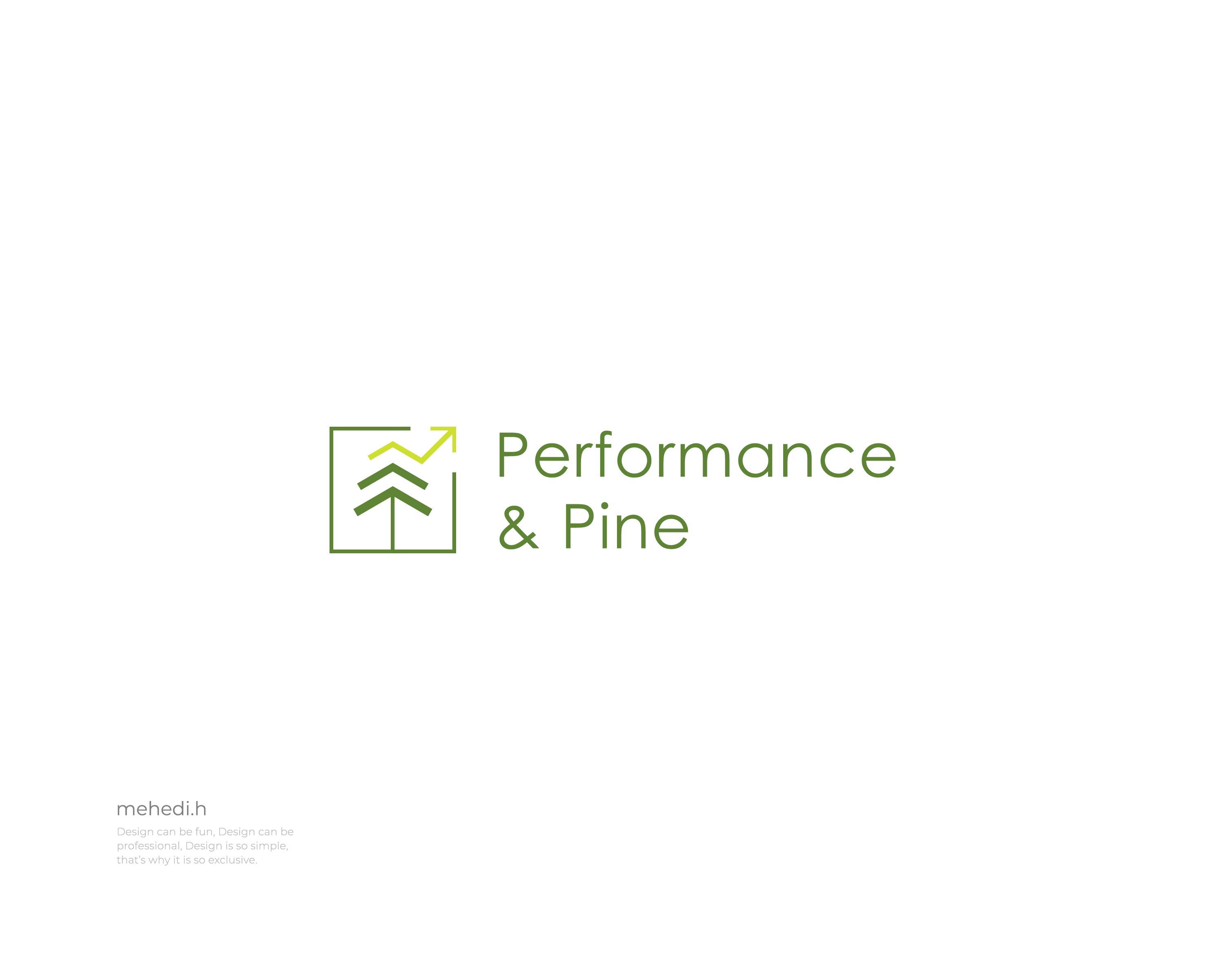 Diseño de Logo por mehedi.h para Performance & Pine | Diseño #35394080