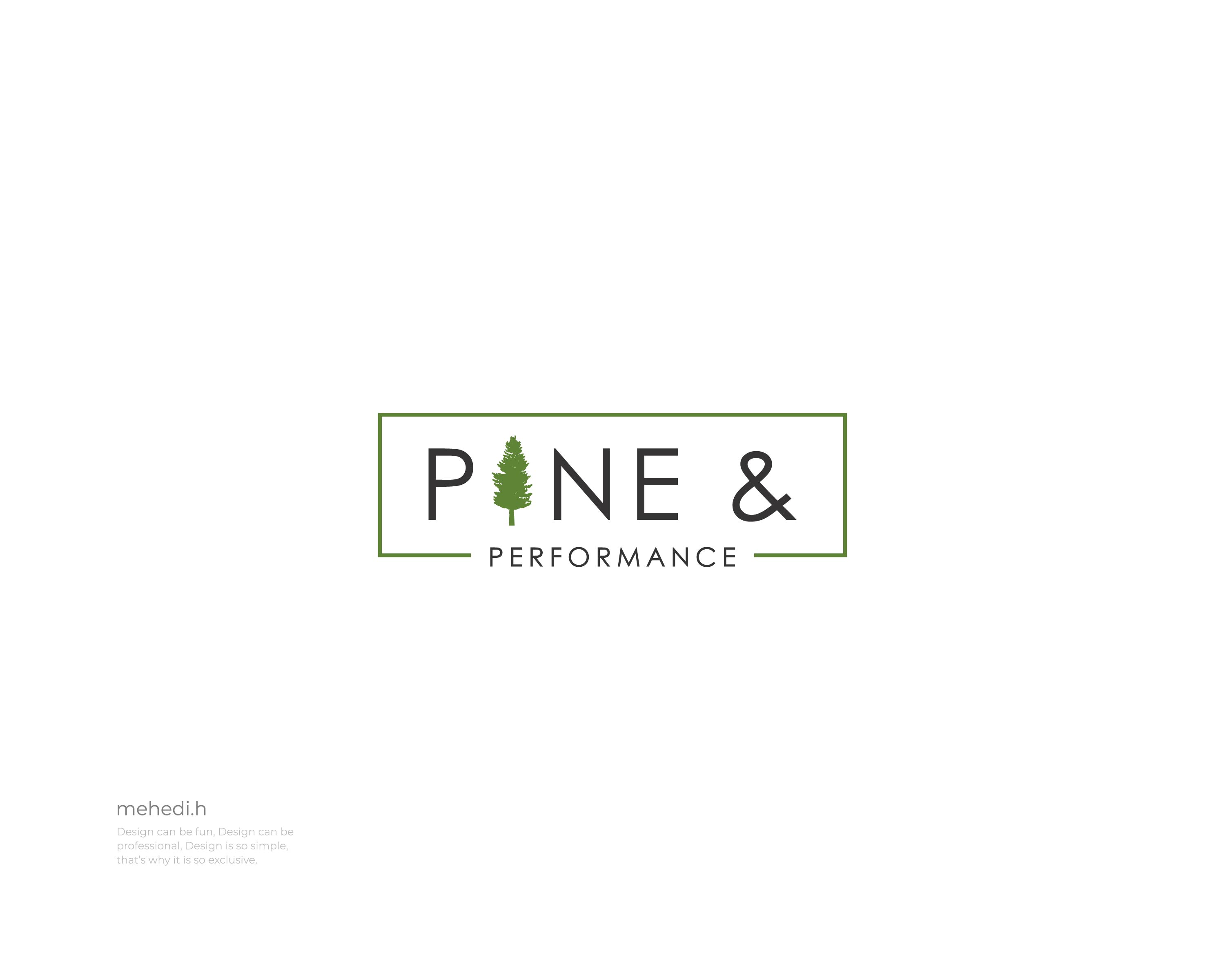 Diseño de Logo por mehedi.h para Performance & Pine | Diseño #35394961