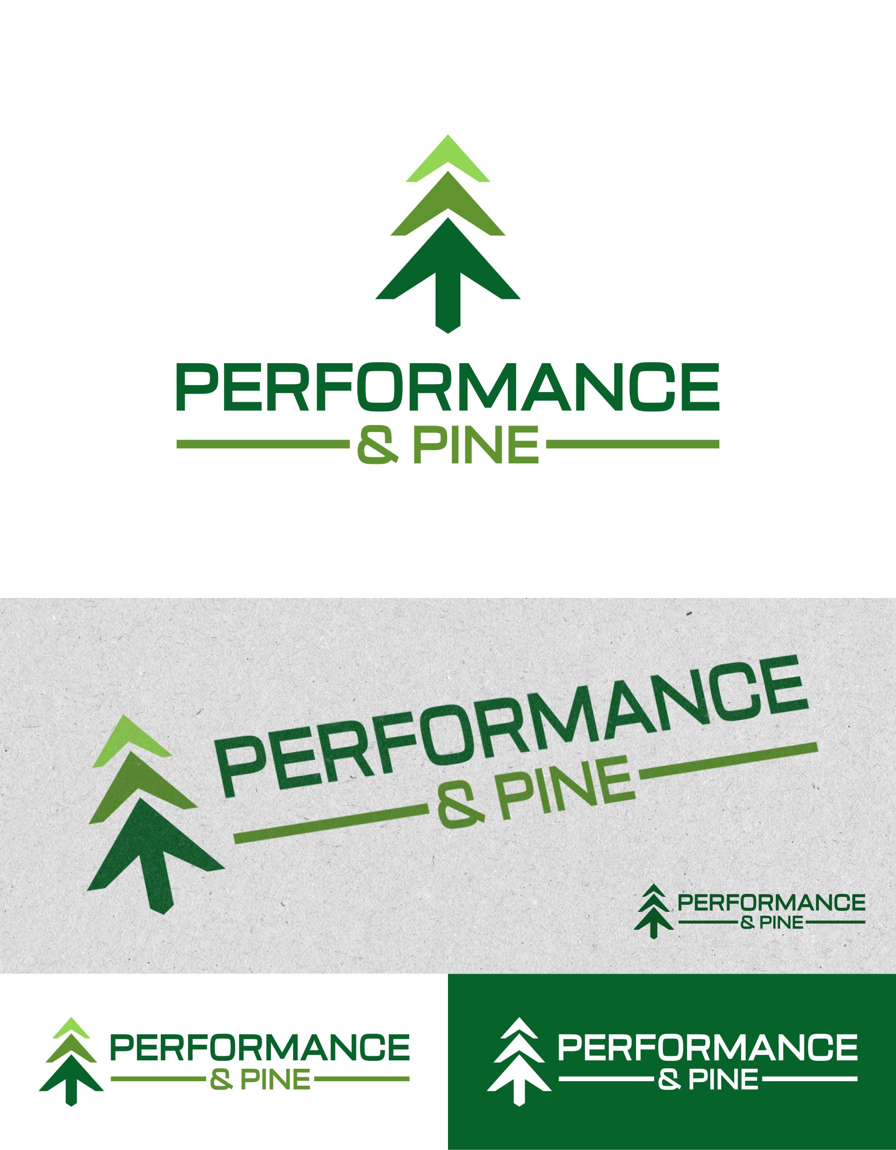 Logo Design by Aezakmi for Performance & Pine | Design #35425564