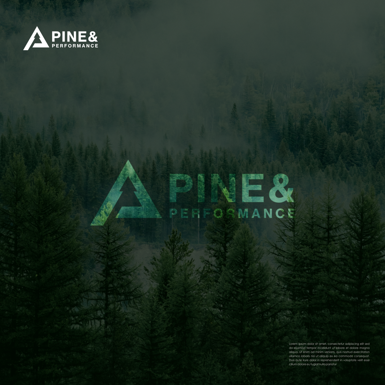 Logo Design by The Blue for Performance & Pine | Design #35393249