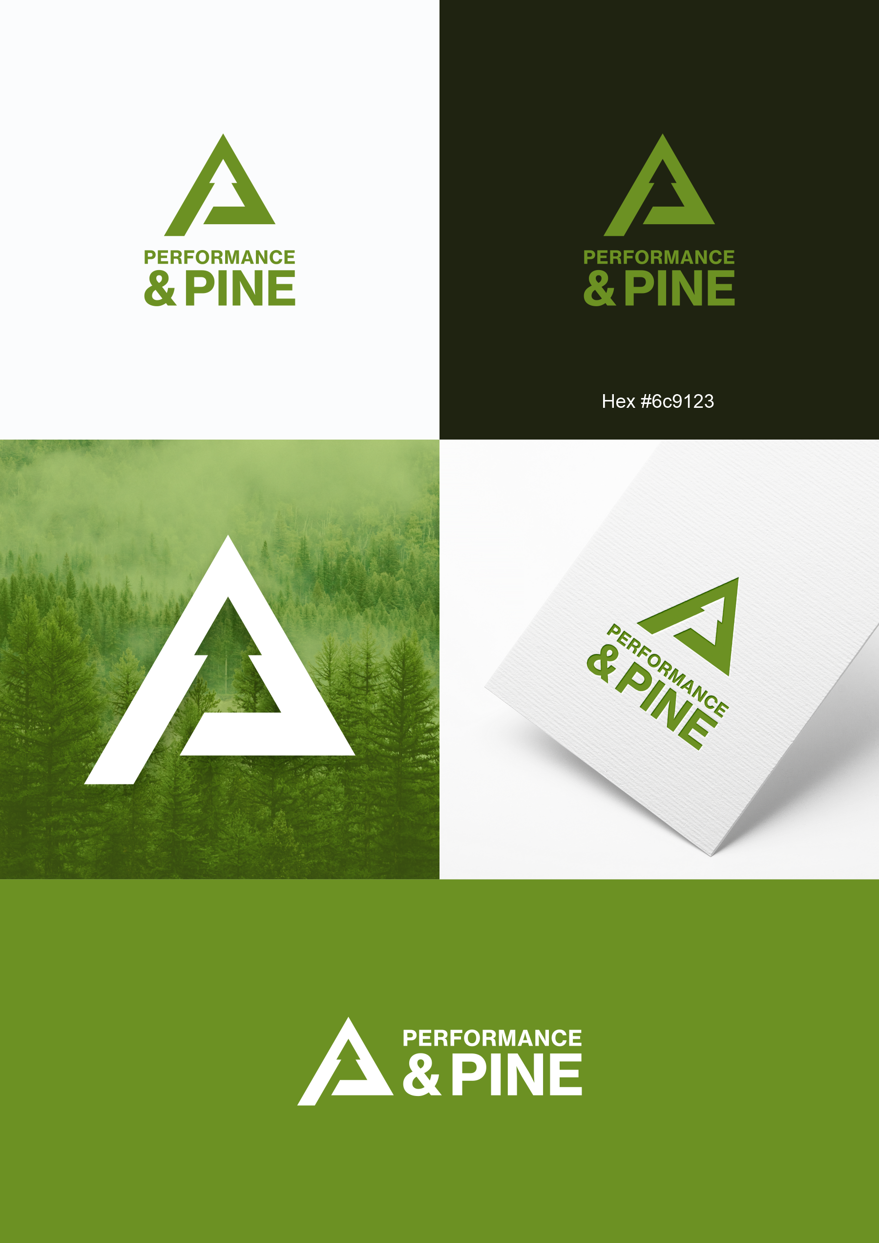 Logo Design by The Blue for Performance & Pine | Design #35435662