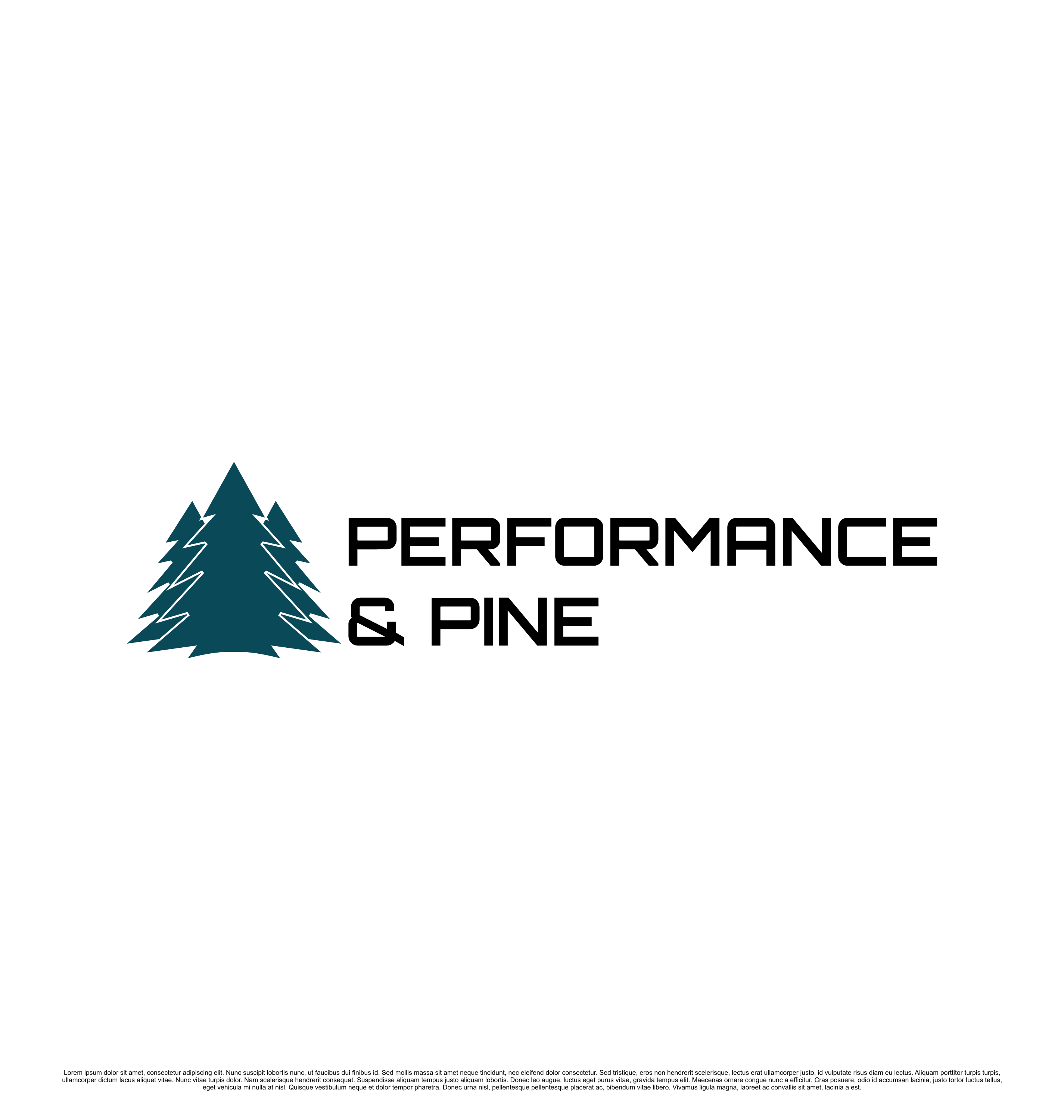 Logo Design by saesean for Performance & Pine | Design #35401126