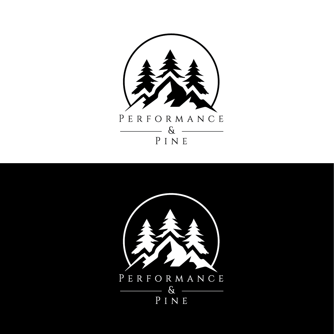 Logo Design by COR for Performance & Pine | Design #35422663
