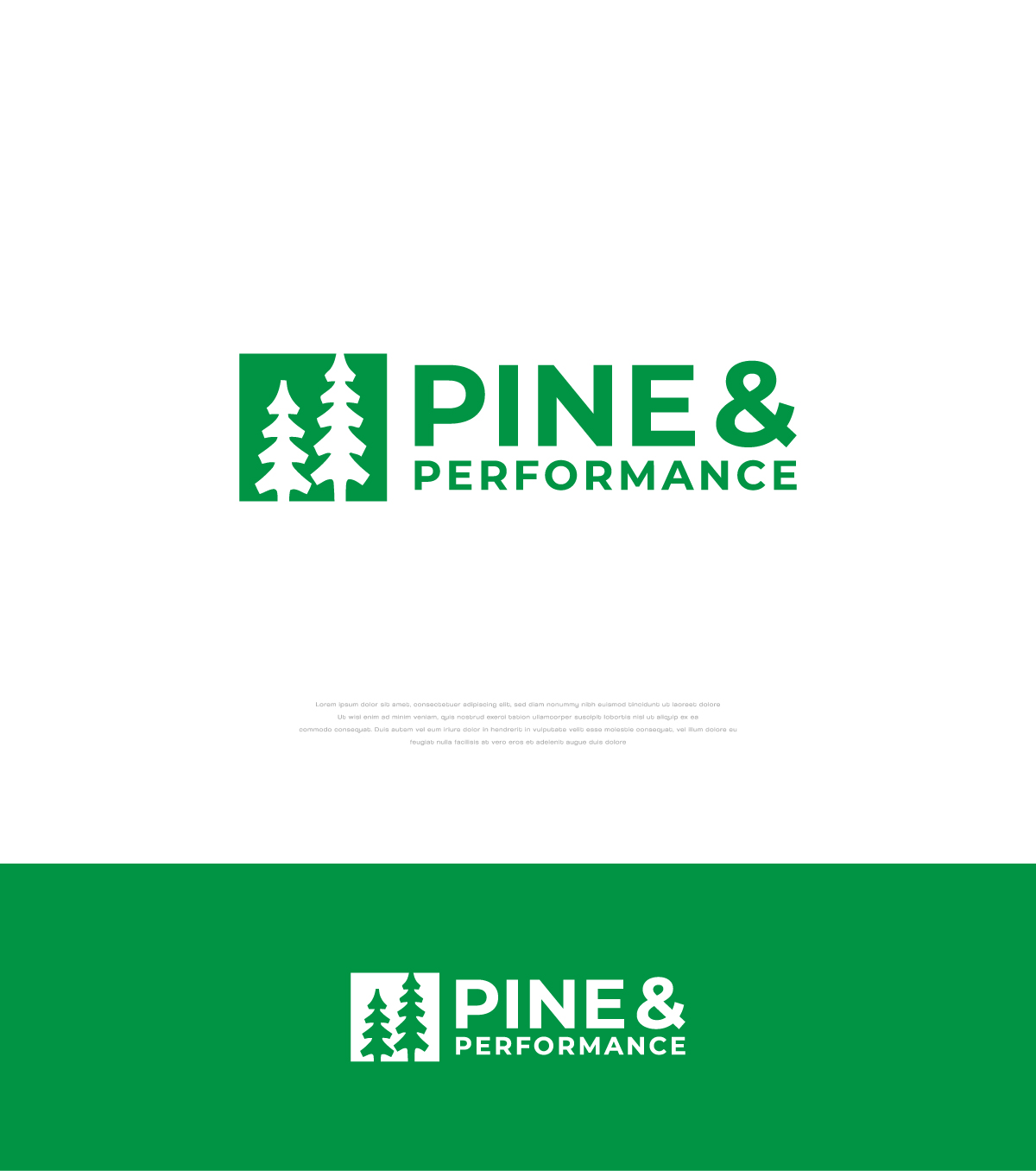 Logo Design by apik. for Performance & Pine | Design #35394063