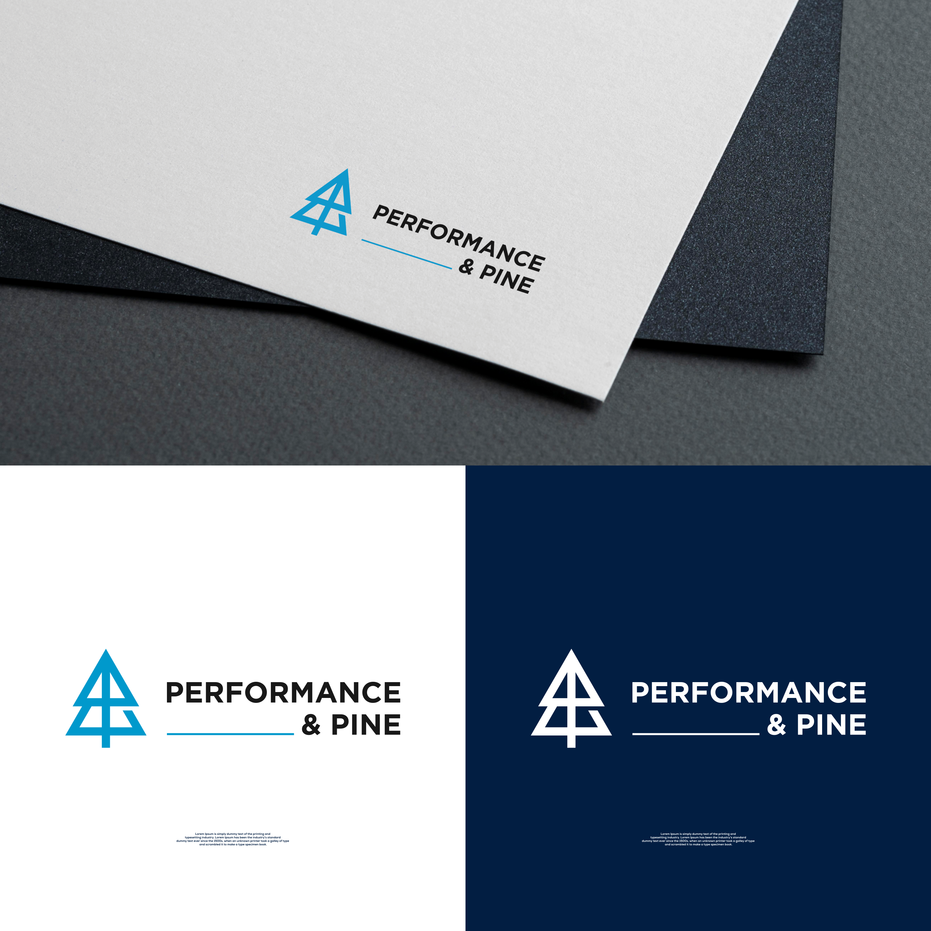 Logo Design by Mentality_Std for Performance & Pine | Design #35395129