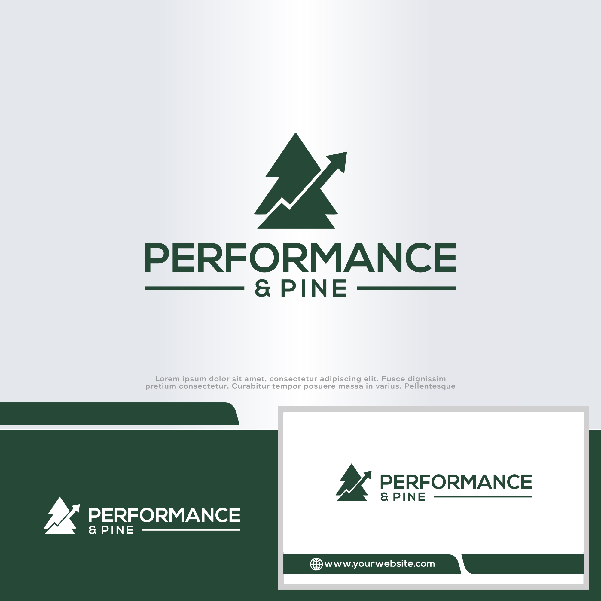 Logo Design by win it for Performance & Pine | Design #35394131