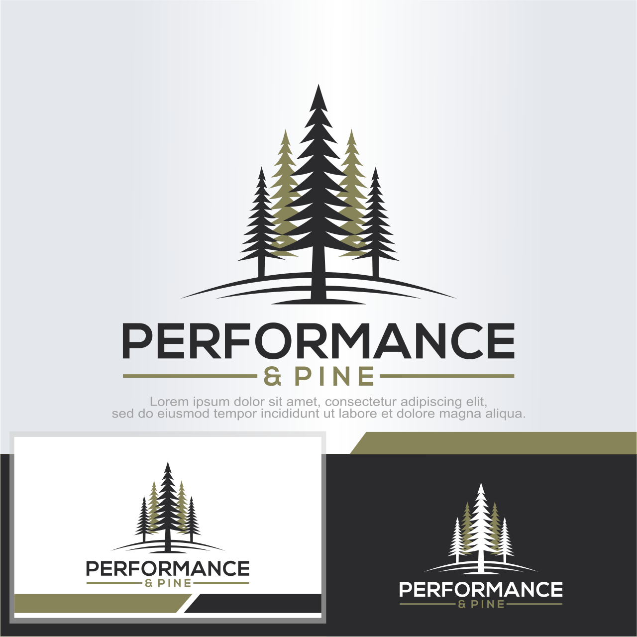 Logo Design by Argidhan for Performance & Pine | Design #35394116