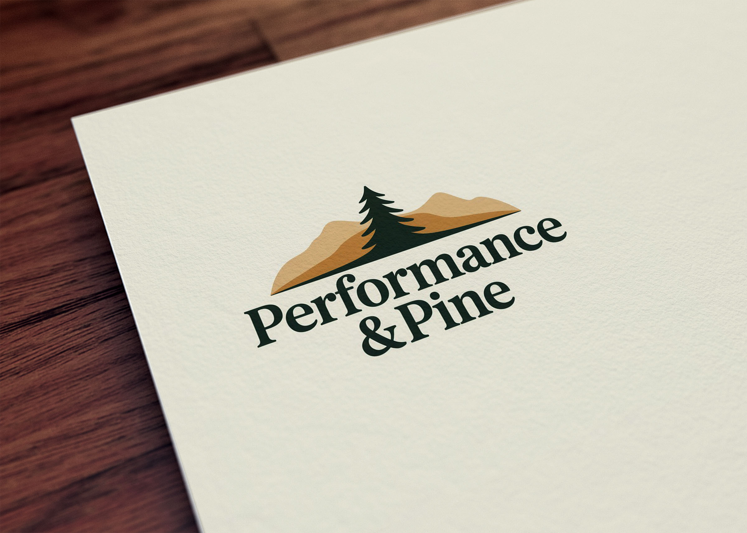 Logo Design by Majesty Design  for Performance & Pine | Design #35411857