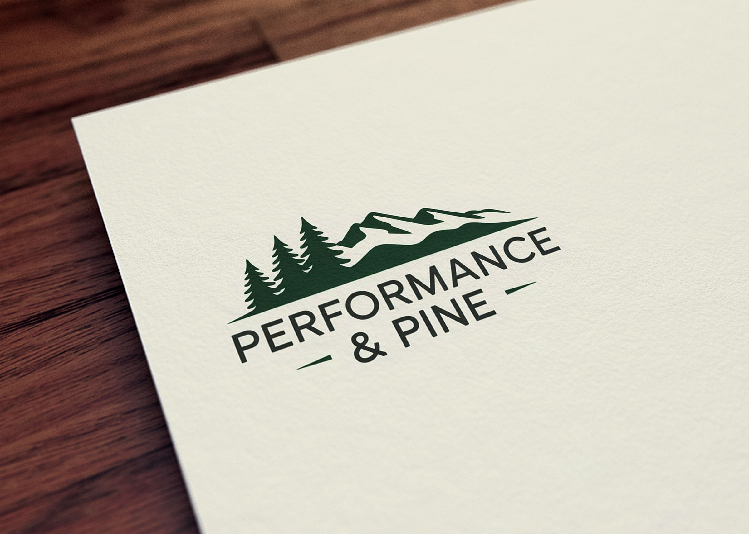 Logo Design by Majesty Design  for Performance & Pine | Design #35411858