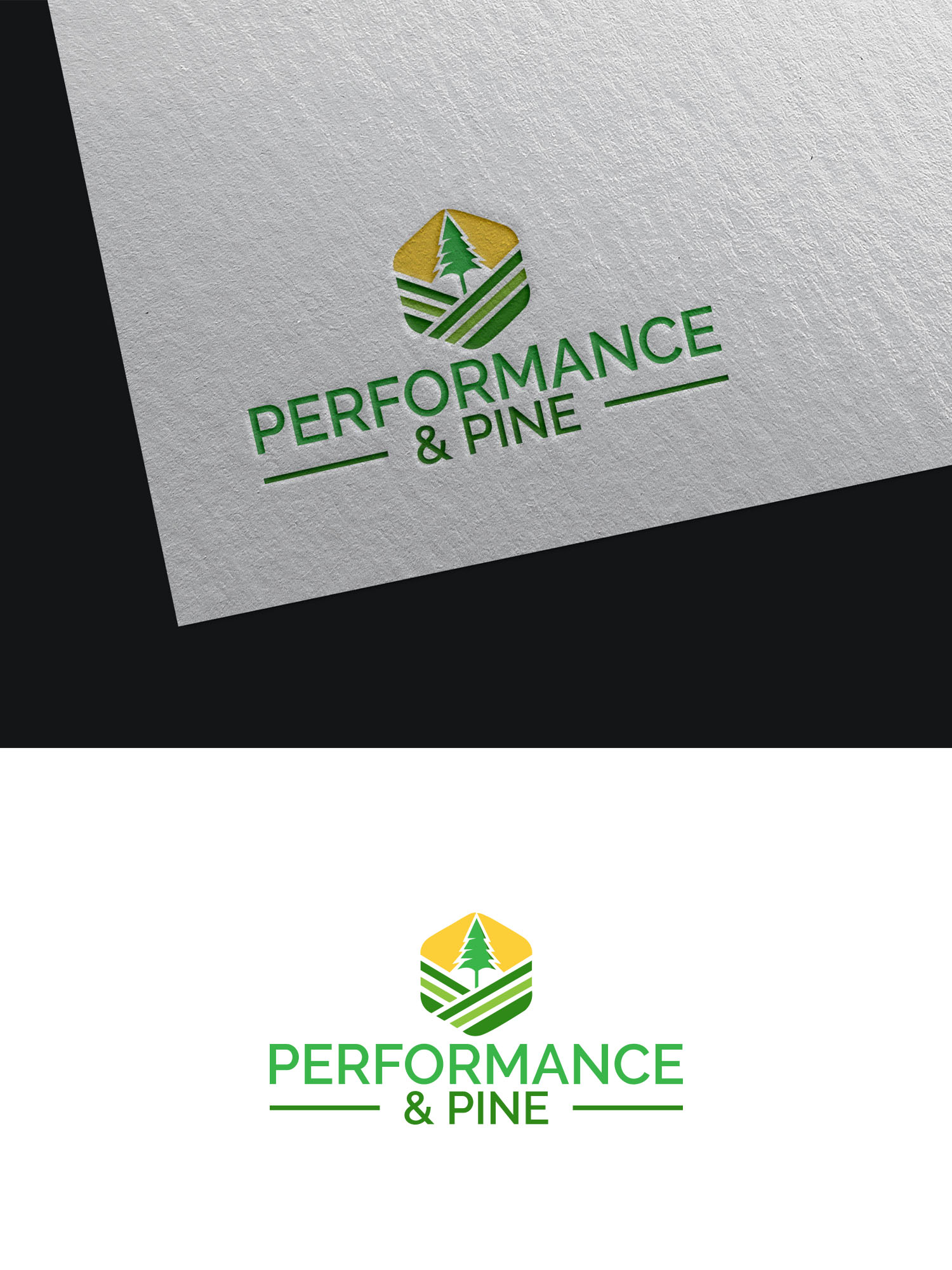 Logo Design by Majesty Design  for Performance & Pine | Design #35411864