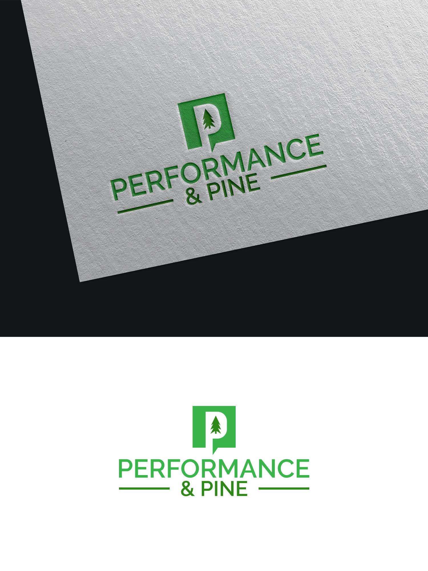 Logo Design by Majesty Design  for Performance & Pine | Design #35411868