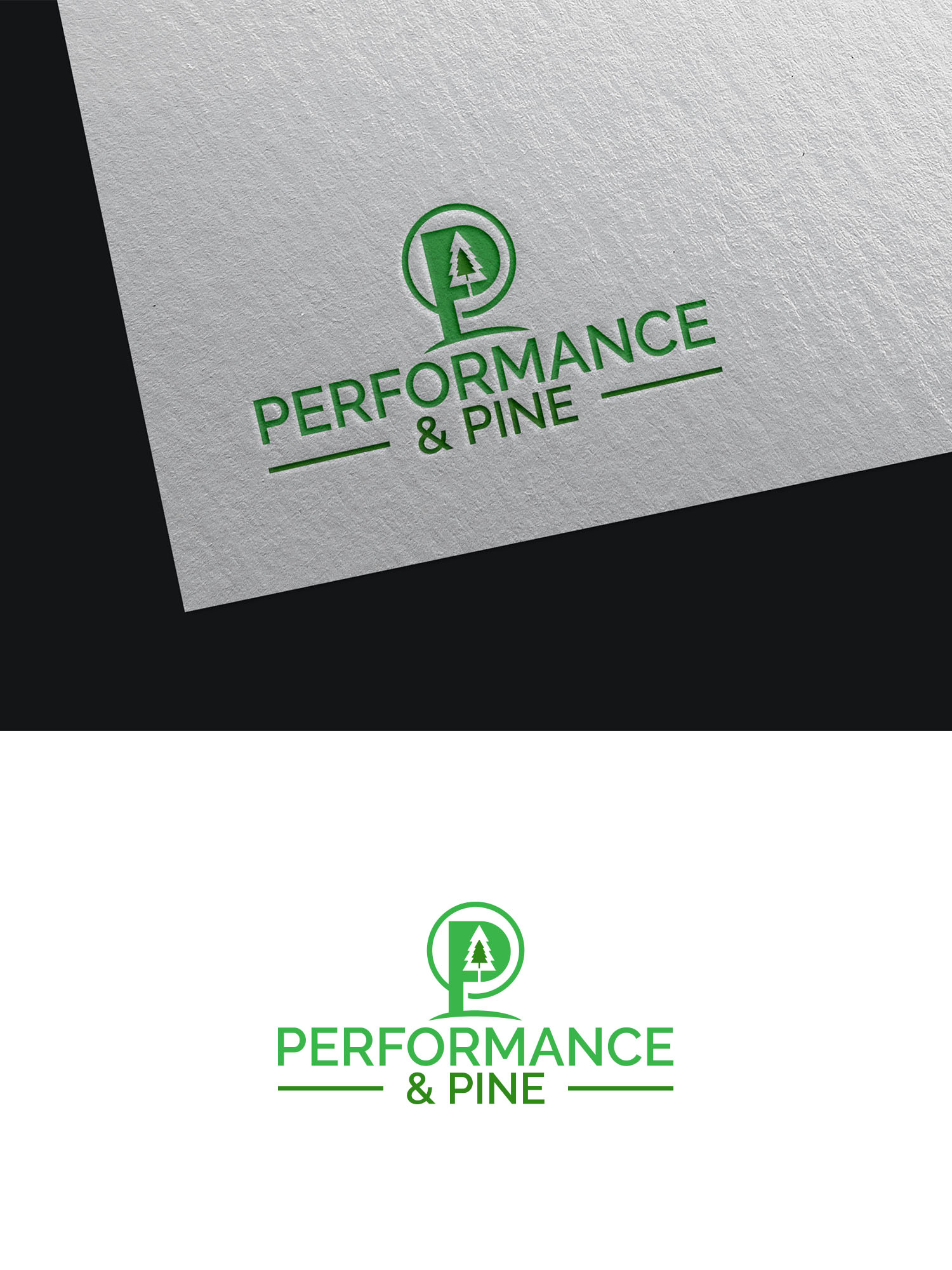 Logo Design by Majesty Design  for Performance & Pine | Design #35411869