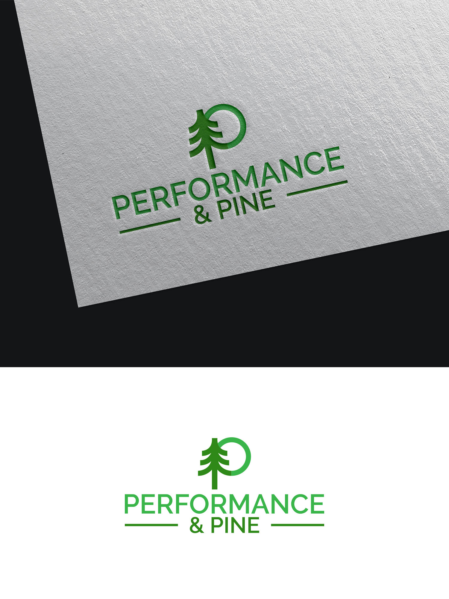 Logo Design by Majesty Design  for Performance & Pine | Design #35411871
