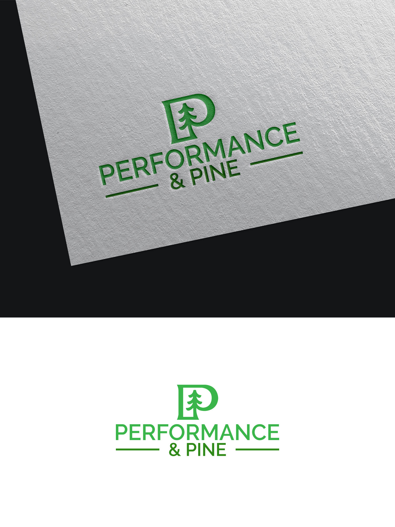 Logo Design by Majesty Design  for Performance & Pine | Design #35411872