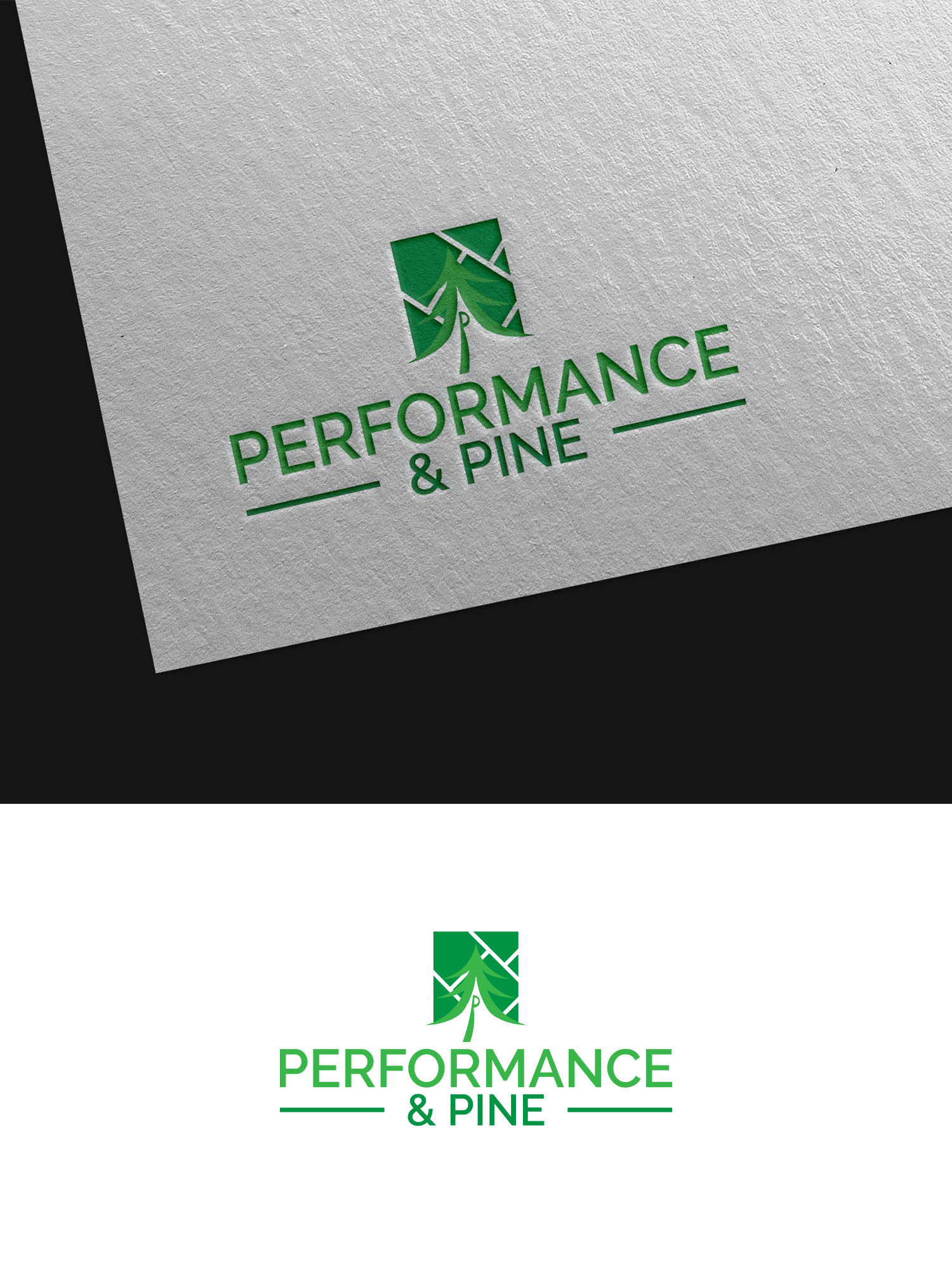 Logo Design by Majesty Design  for Performance & Pine | Design #35411874