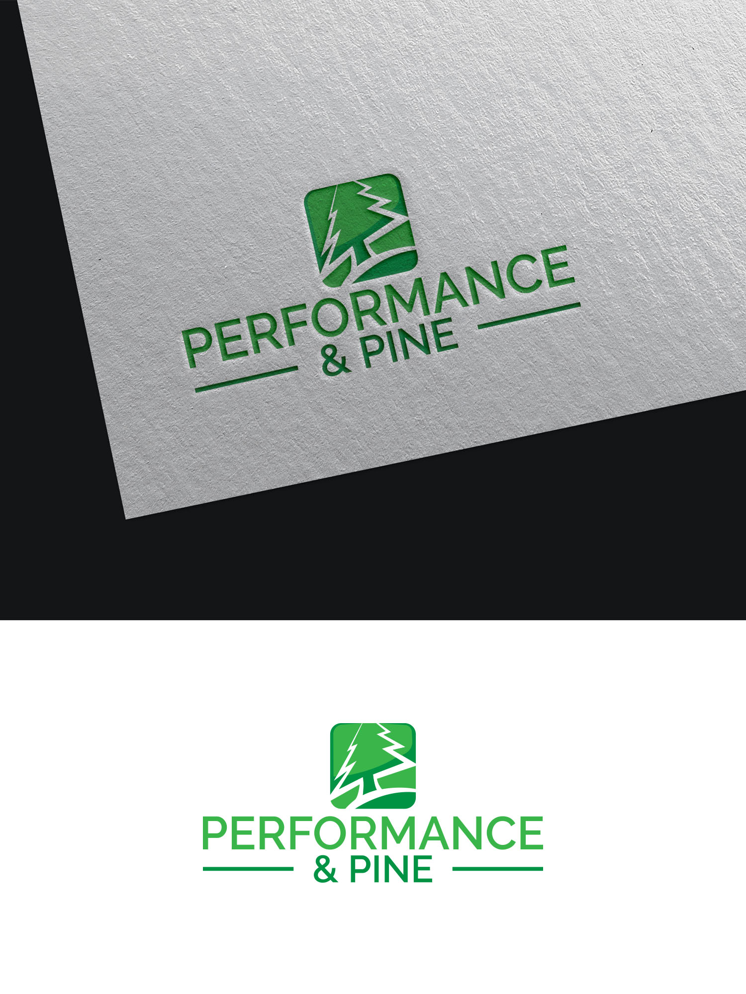 Logo Design by Majesty Design  for Performance & Pine | Design #35411875