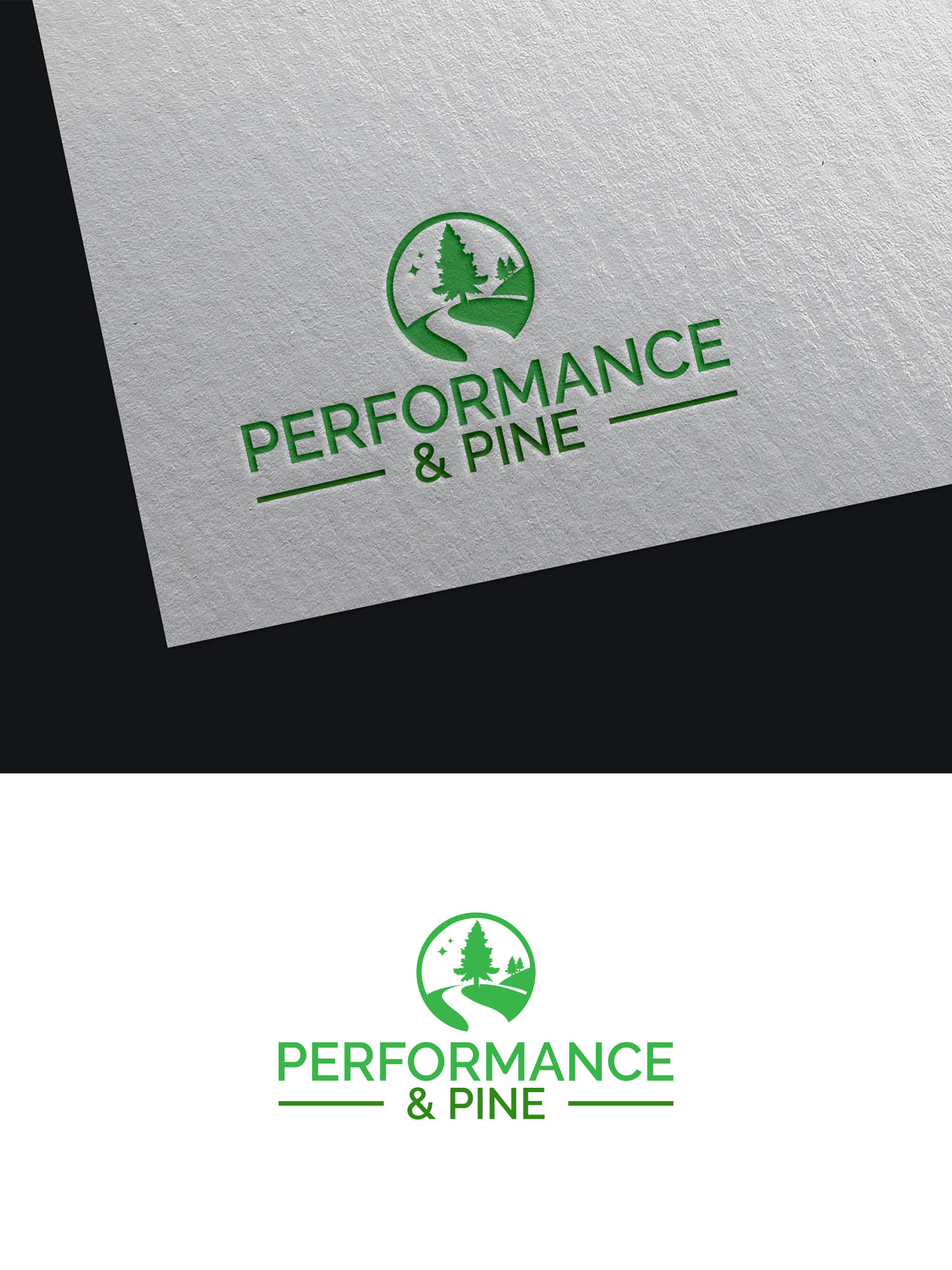 Logo Design by Majesty Design  for Performance & Pine | Design #35411876
