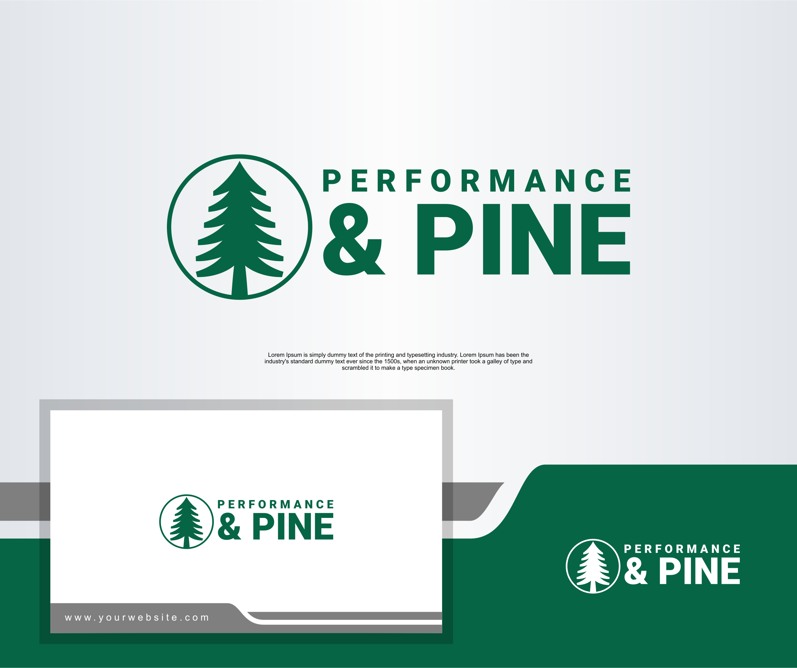 Logo Design by element2 for Performance & Pine | Design #35395127