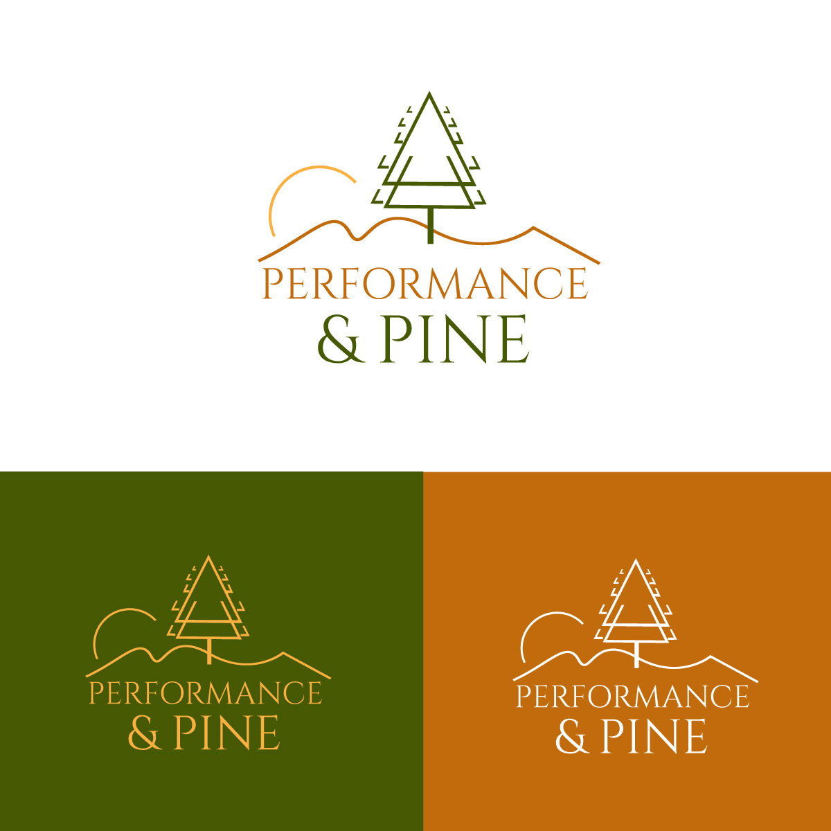 Logo Design by fly  design for Performance & Pine | Design #35396617