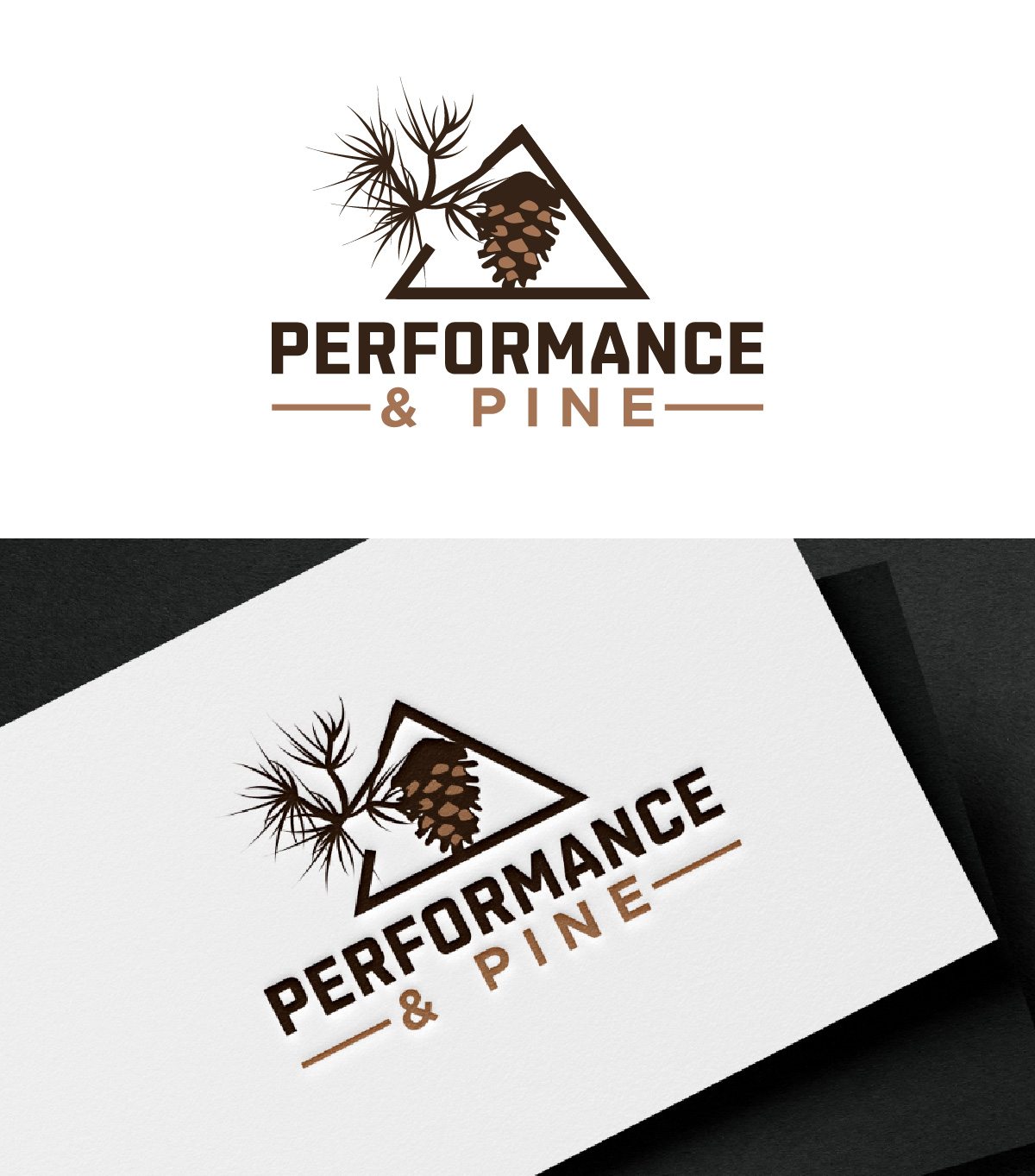 Logo Design by fly  design for Performance & Pine | Design #35397054