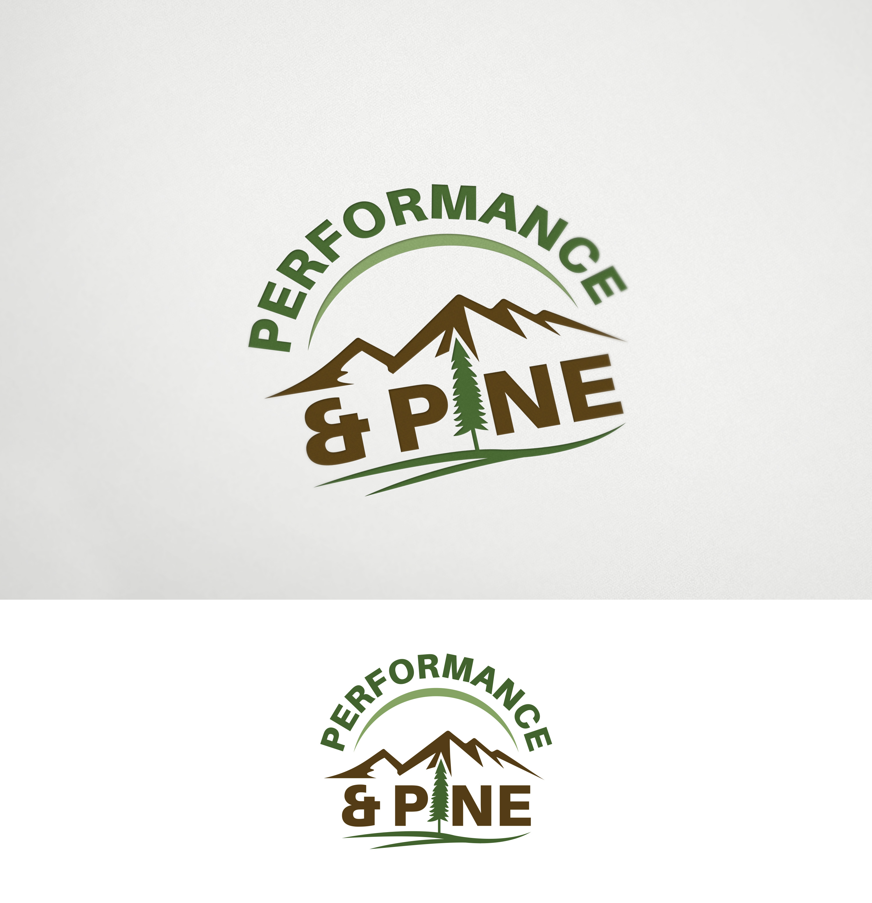 Logo Design by Impressive Designs for Performance & Pine | Design #35396740