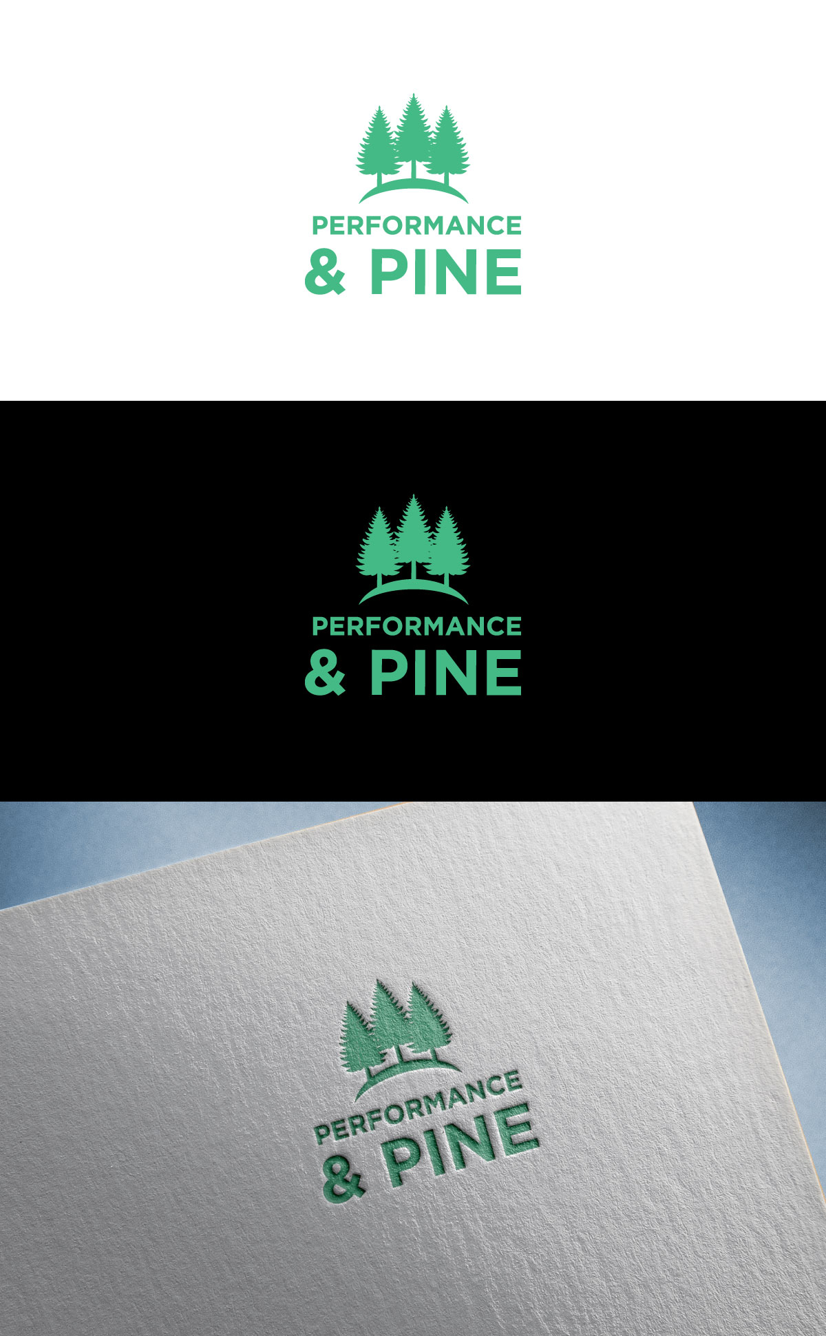 Diseño de Logo por flora.c design para Performance & Pine | Diseño #35405249