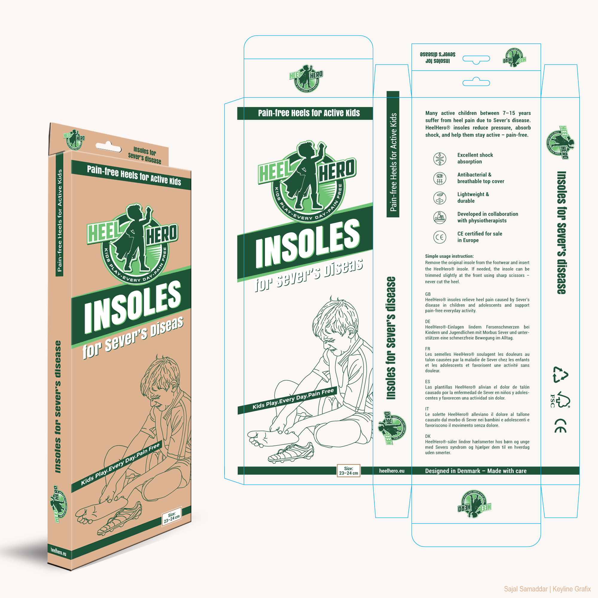 Verpackungs-Design von Sajal Samaddar für dieses Projekt | Design #35408132