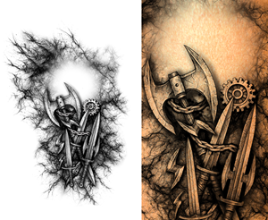 Tattoo Design by Navisol Creatives