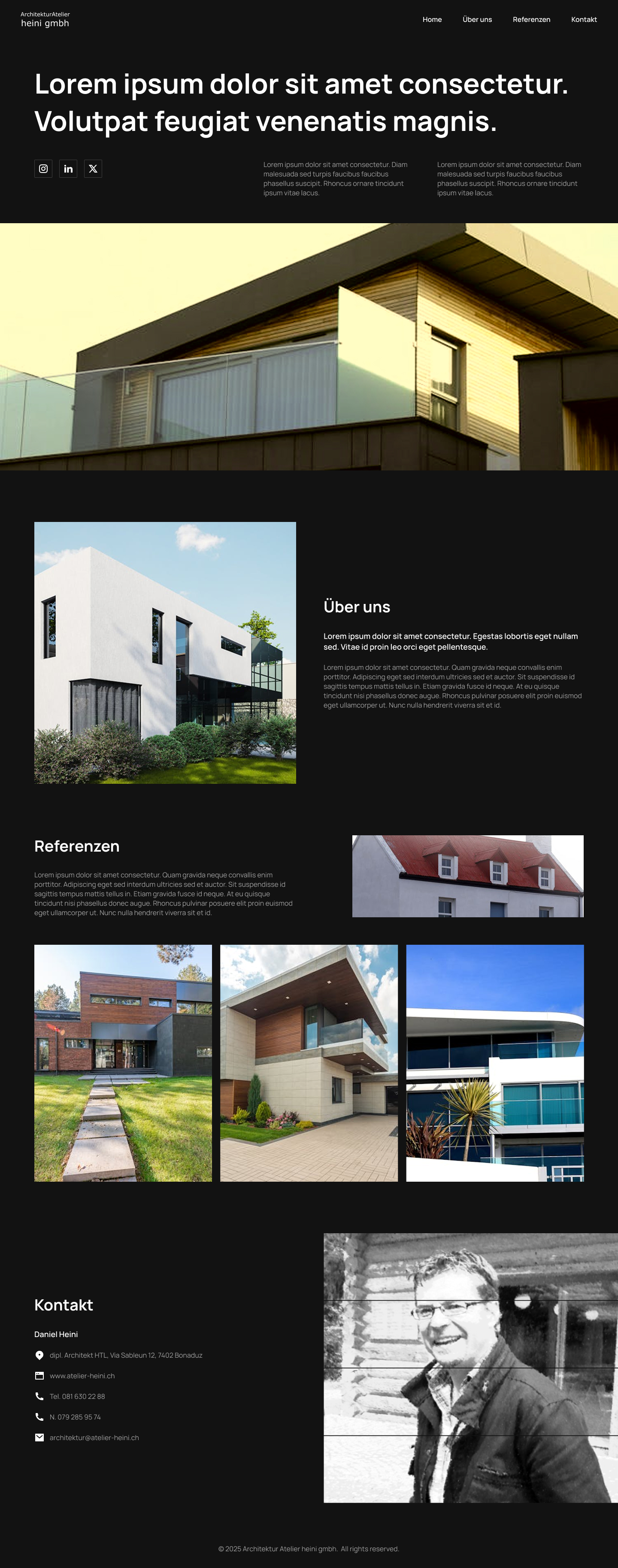 Web Design by Haidarradam for Marc Iten Websolutions | Design #35408476