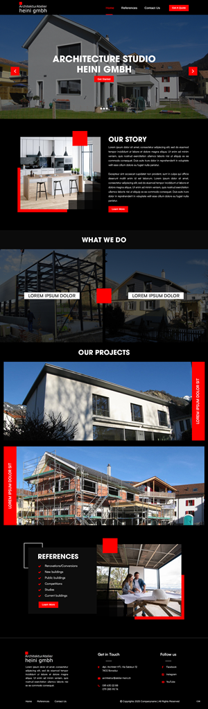 Web-Design von pb für Marc Iten Websolutions | Design: #35405438