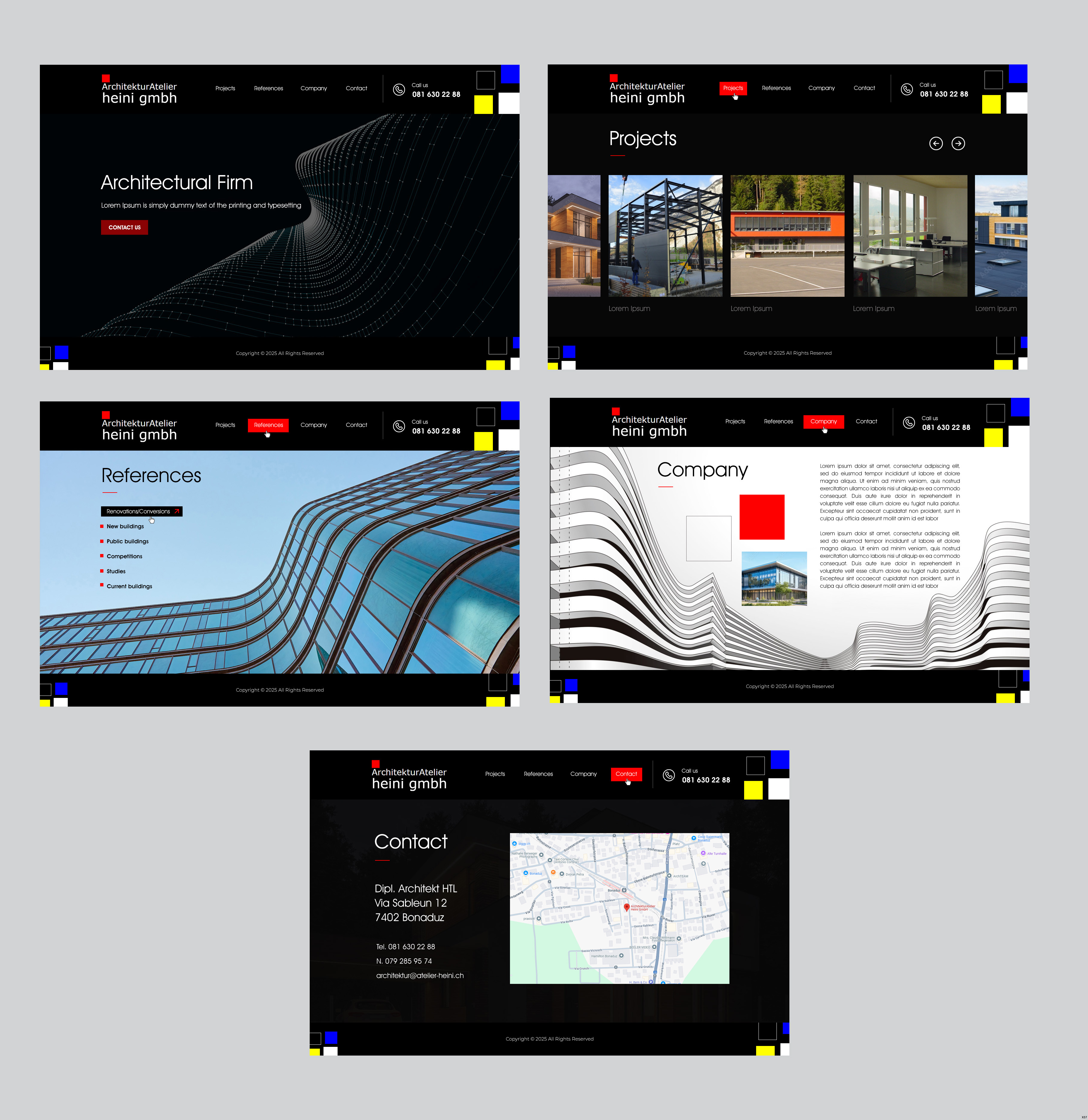 Web Design by pb for Marc Iten Websolutions | Design #35405439