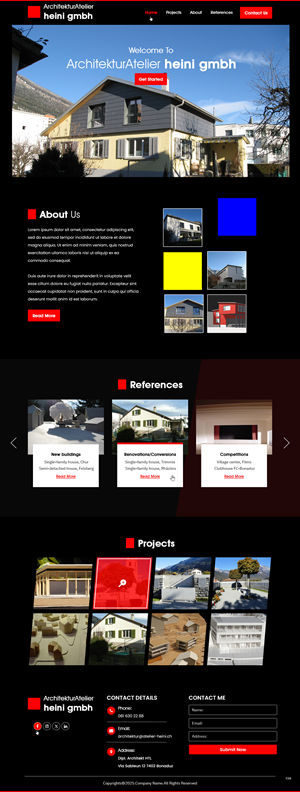 Diseño Web por pb para Marc Iten Websolutions | Diseño: #35405440