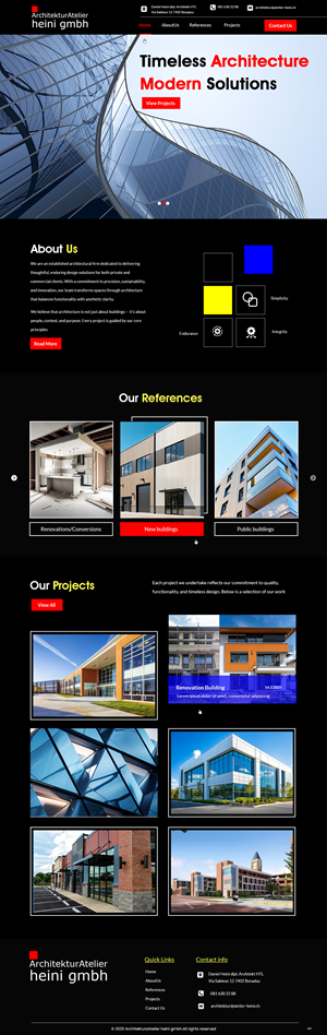 Diseño Web por pb para Marc Iten Websolutions | Diseño: #35405447