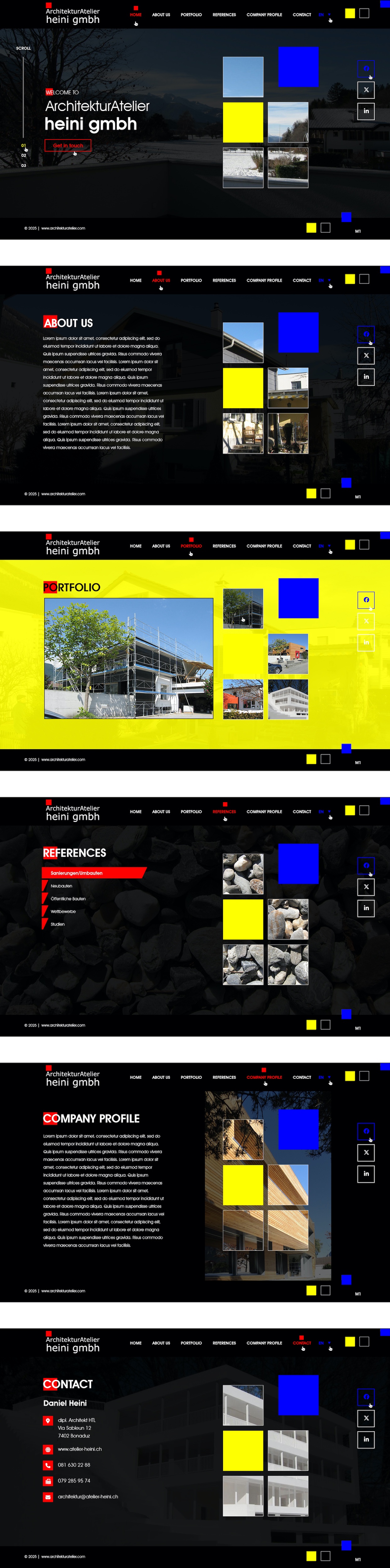Web Design by pb for Marc Iten Websolutions | Design #35405449