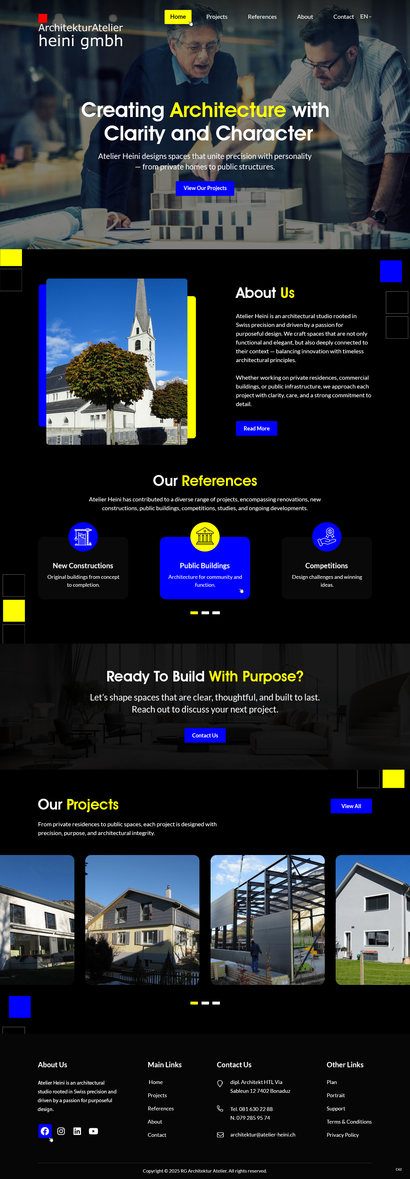 Web Design by pb for Marc Iten Websolutions | Design #35405450