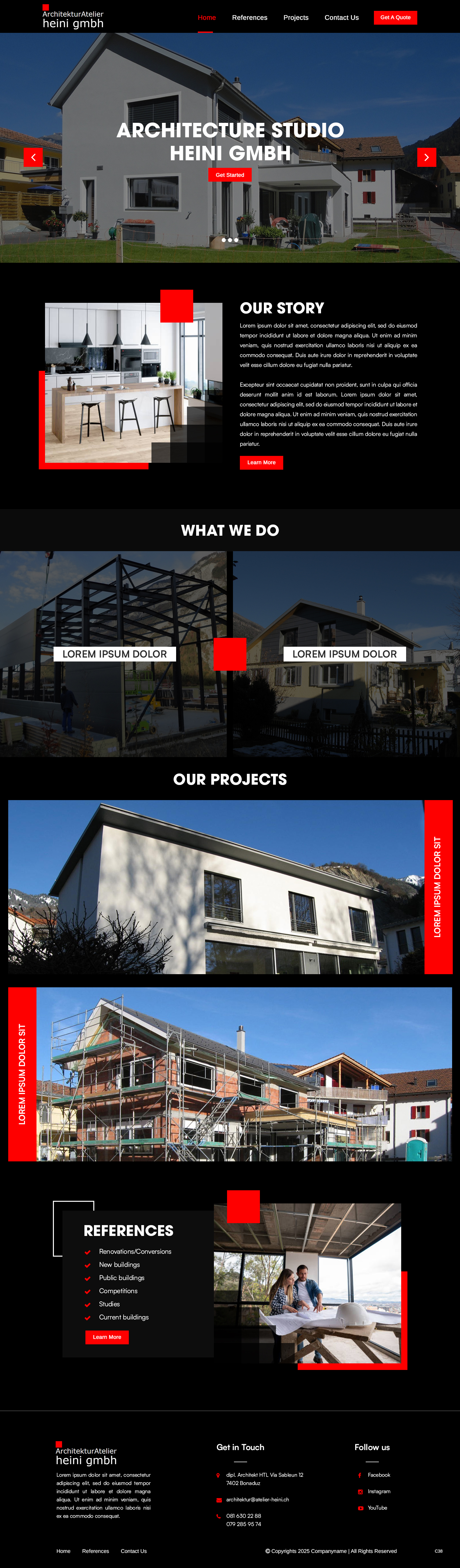 Web Design by pb for Marc Iten Websolutions | Design #35410684