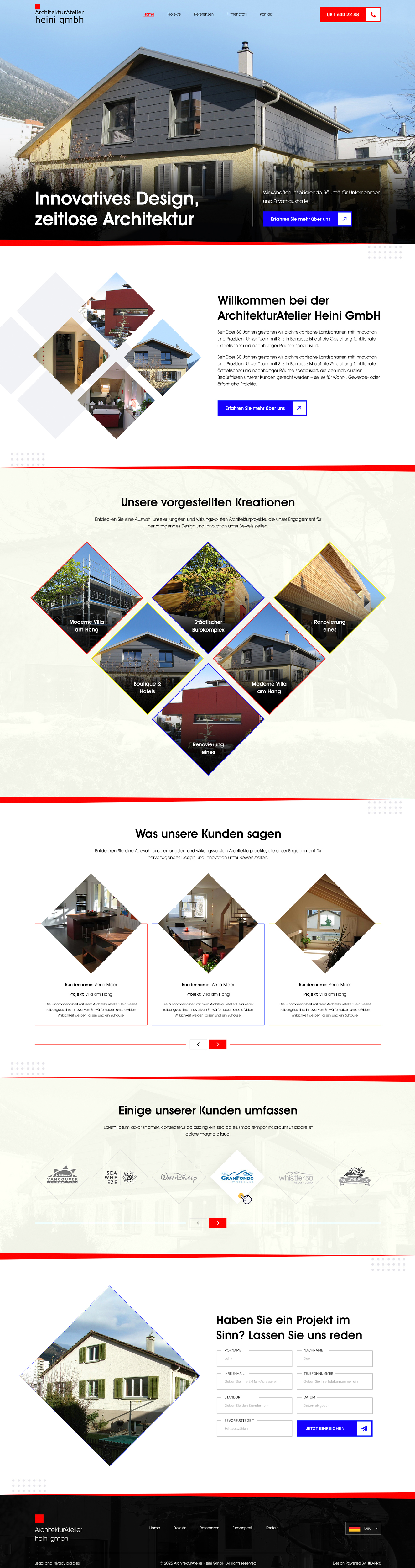 Diseño Web por UD_Pro para Marc Iten Websolutions | Diseño #35433660