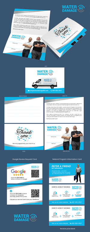 Property restoration company needs &#39;Appreciation Packet&#39; to send customers 