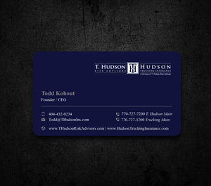 Business Card Design by designer1975 for this project | Design: #35397543