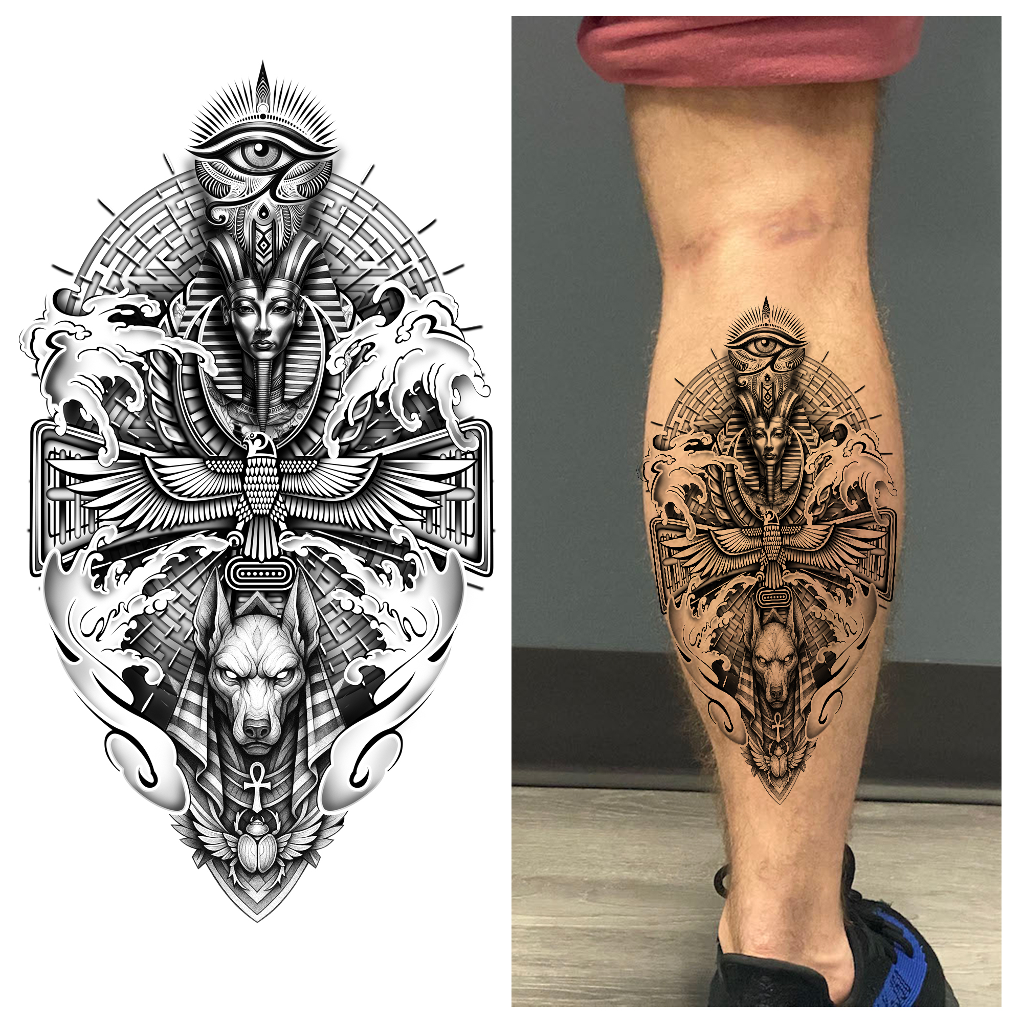 Tattoo Design by Kiki Hermawan for this project | Design #35400364