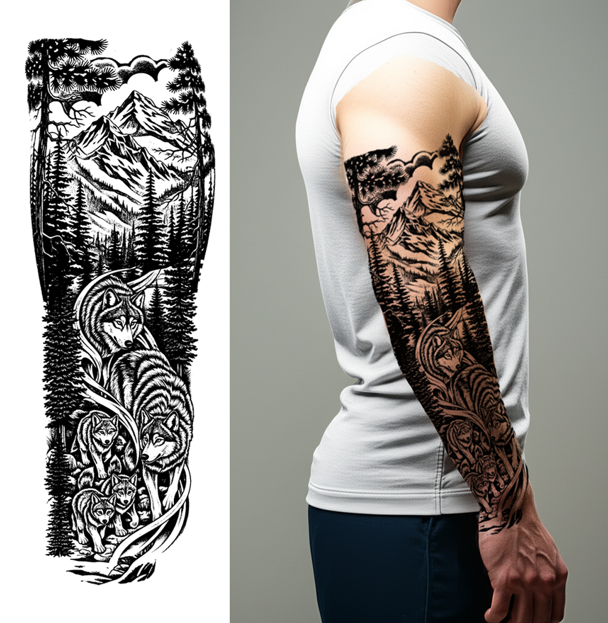 Tattoo Design by Dan Voteroa for this project | Design #35434419