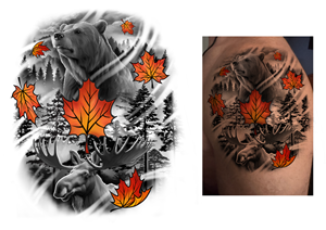Diseño de Tatuaje por rafaelcame 2 para este proyecto | Diseño: #35429503